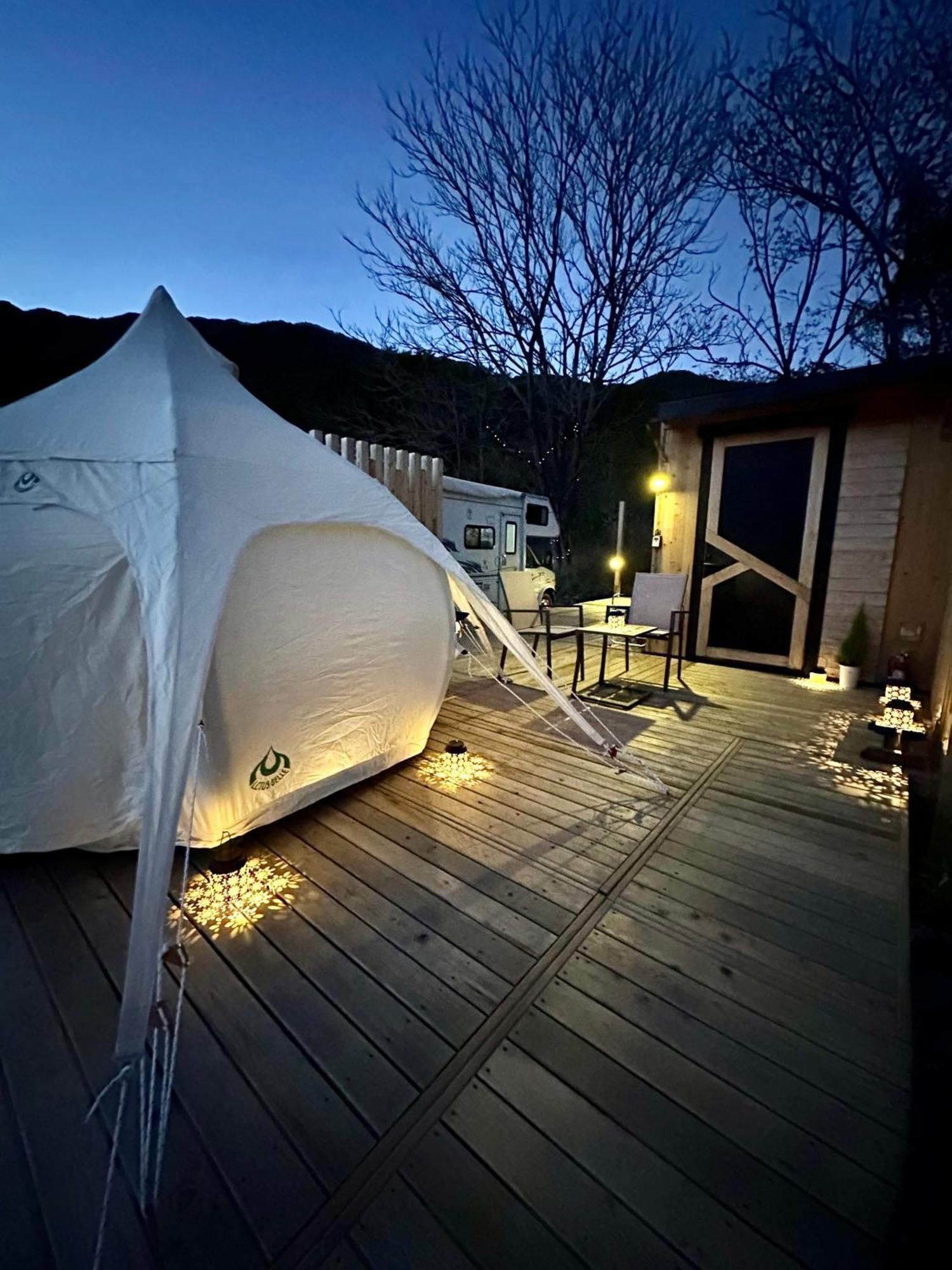 Fuji Dome Glamping Hotel Fujikawaguchiko Exterior foto