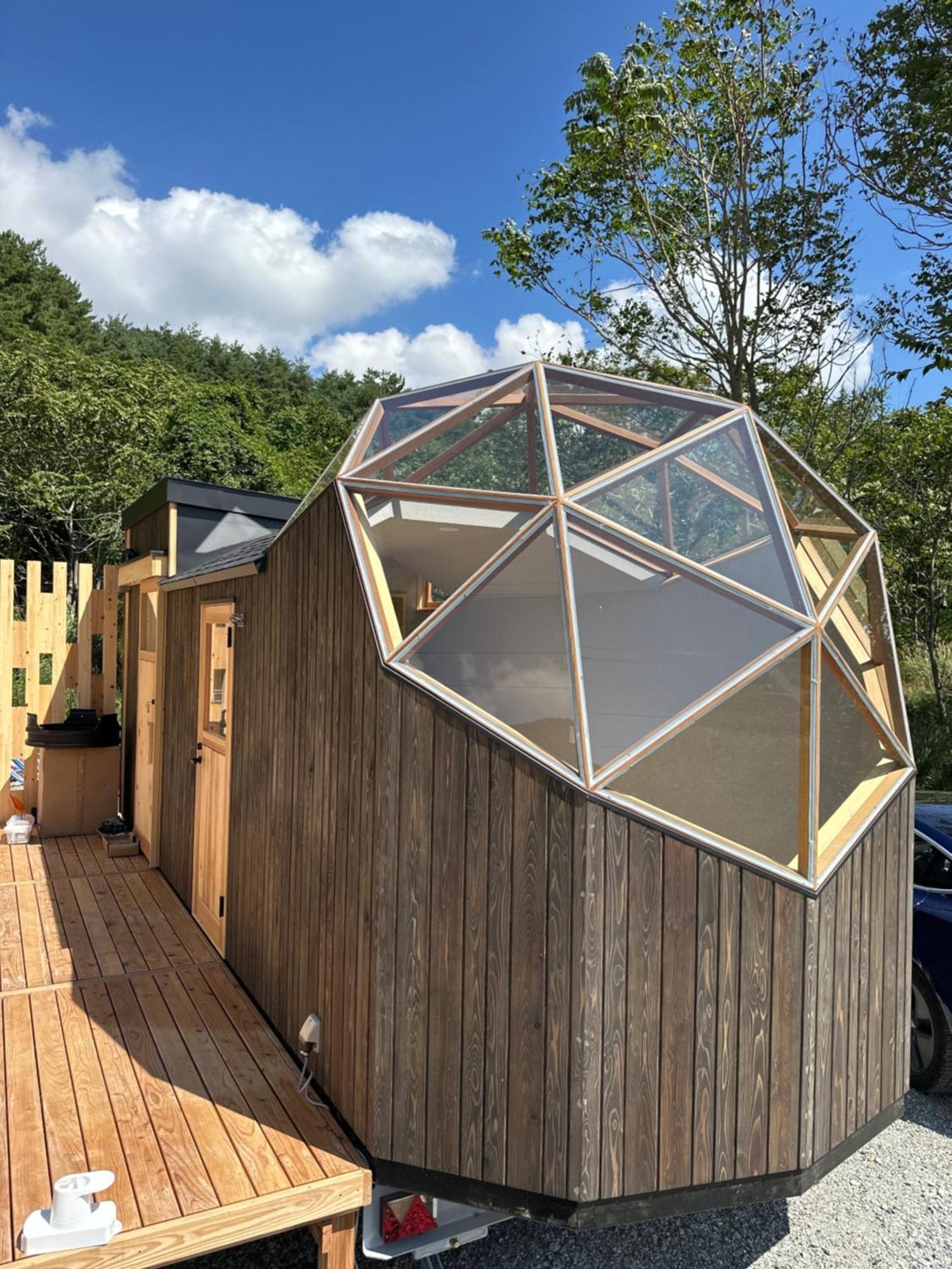 Fuji Dome Glamping Hotel Fujikawaguchiko Exterior foto