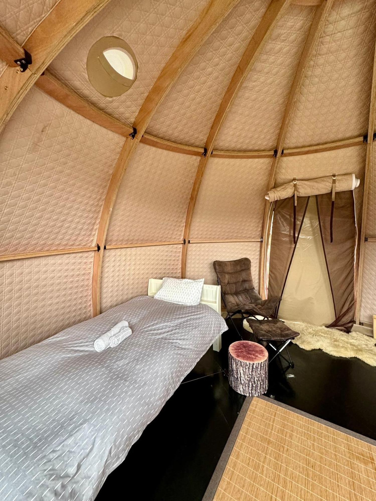 Fuji Dome Glamping Hotel Fujikawaguchiko Exterior foto